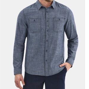 Men's George Chambray Long Sleeve Shirt